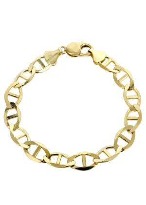 14K Gold Bracelet Solid Mariner