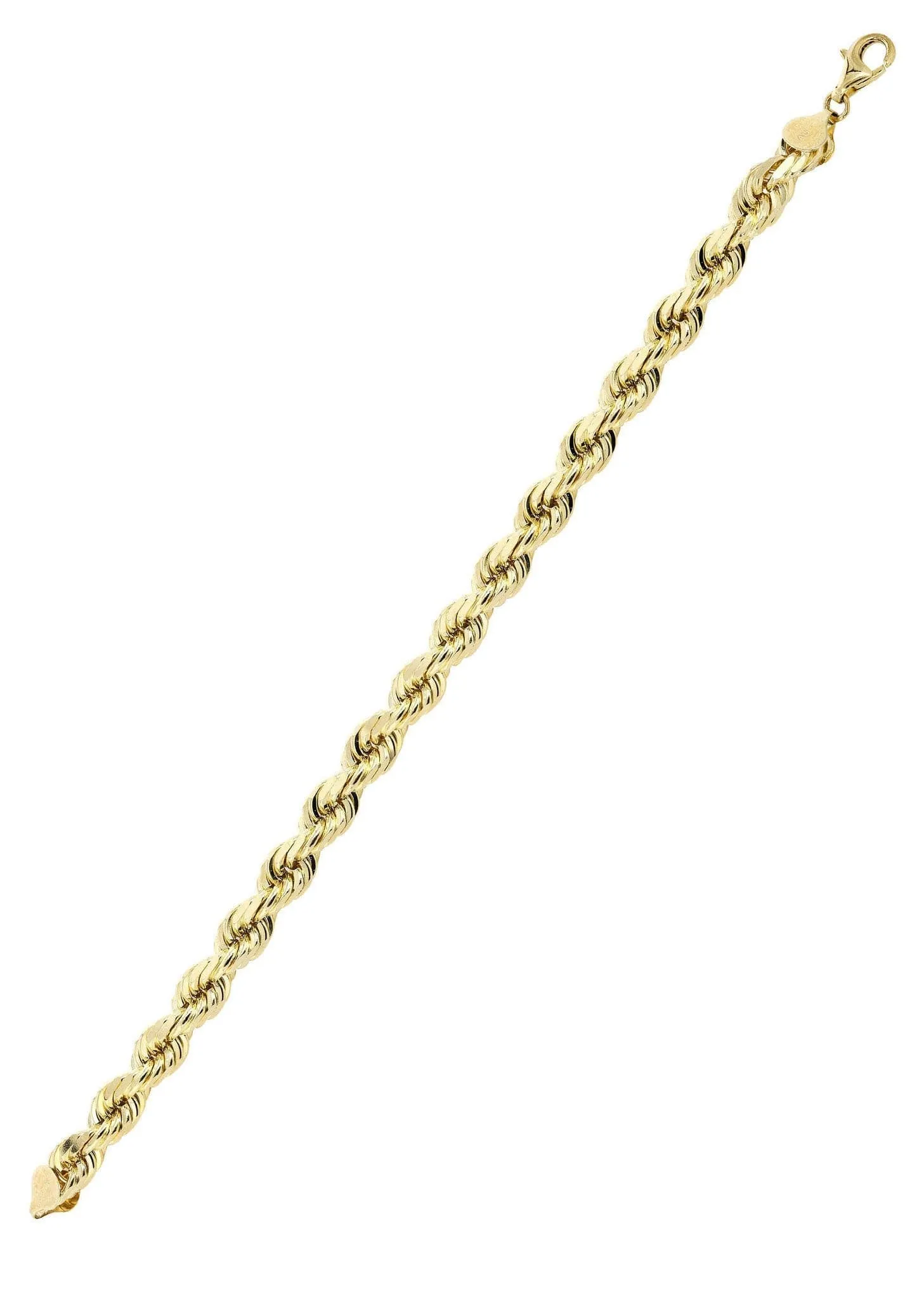 14K Gold Bracelet Solid Rope