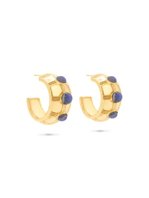 Capucine De Wulf Cleopatra Bold Hoop Earrings