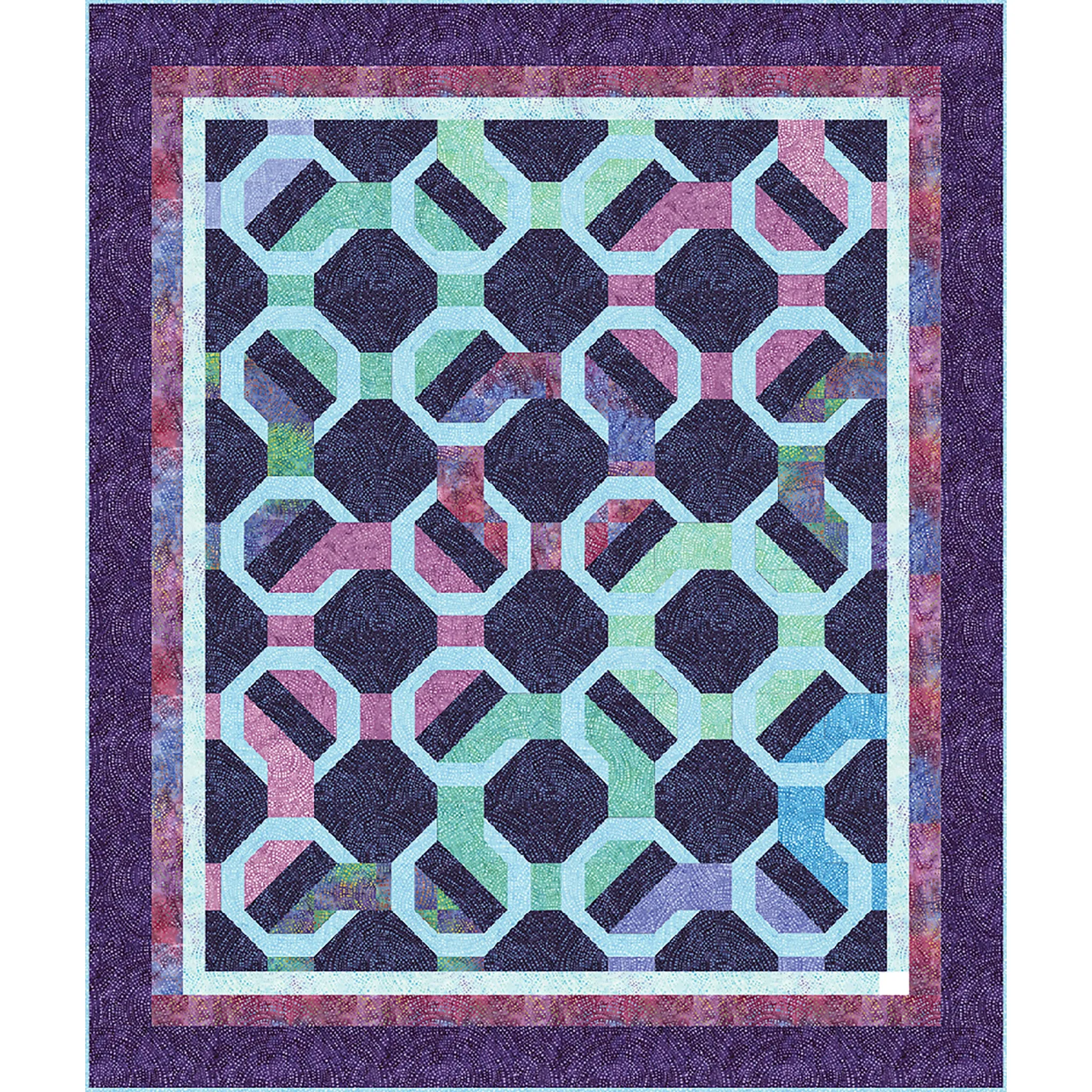 Chain Reaction III Quilt Pattern TWW-0474 - Paper Pattern