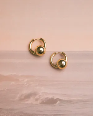 Clara Hoop Earrings |  Gold