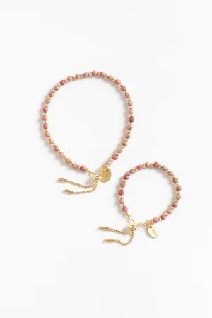 Delicate Layering Bracelet - Rose