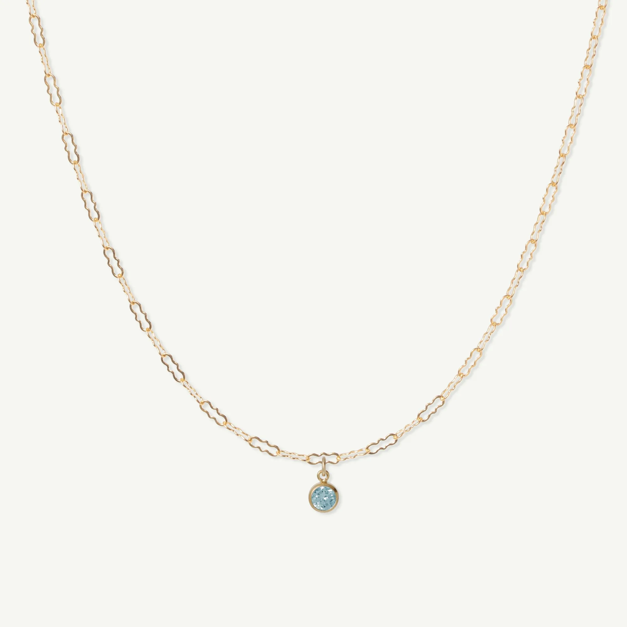 Fayette Birthstone Necklace