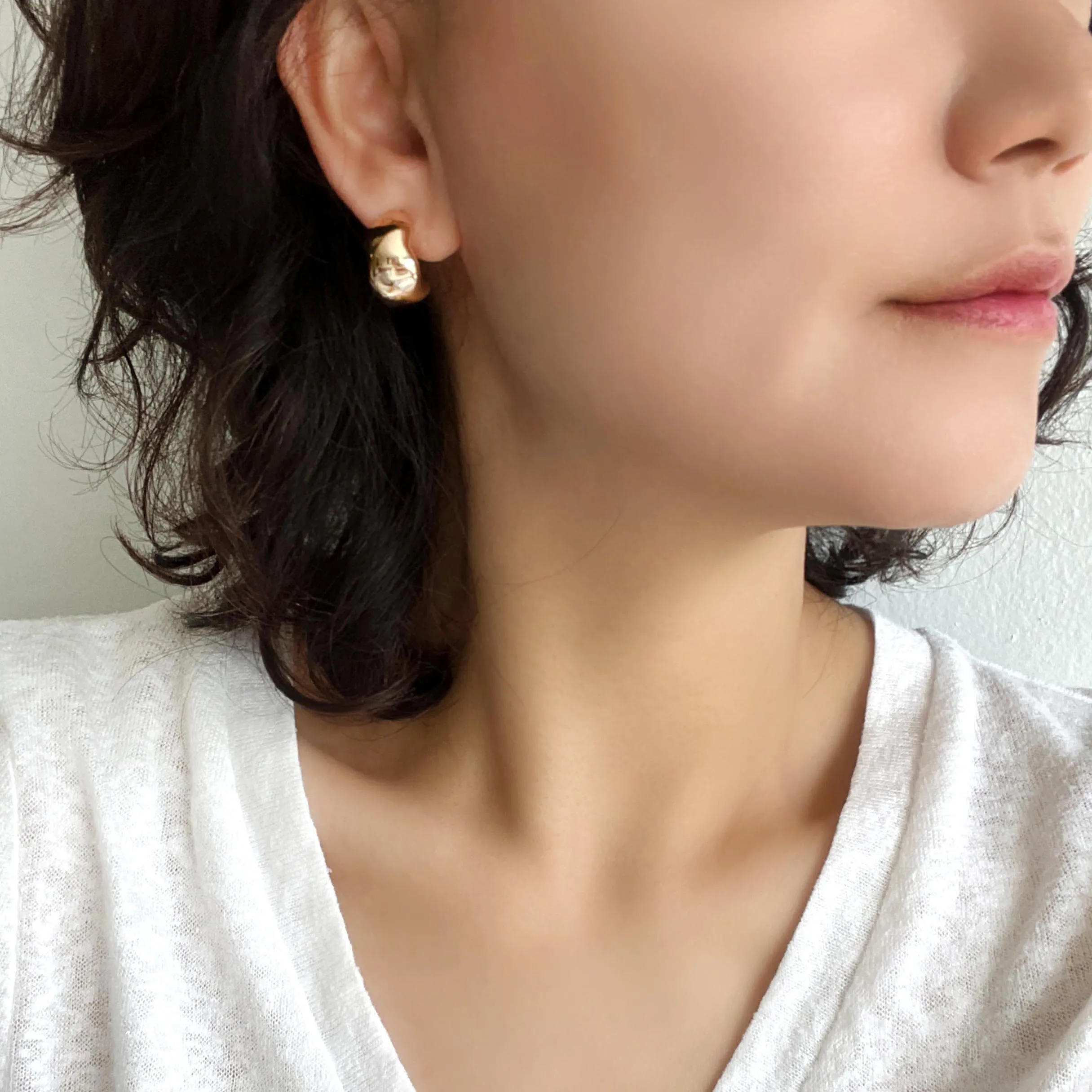 Hollow Bold Circle Earrings