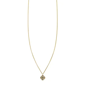 Jerusalem Cross Charm Necklace