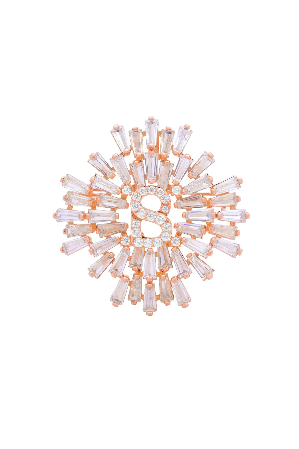 Karren Brooch - Rose Gold