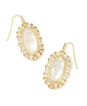 Kendra Scott Elle Crystal Frame Drop Earring