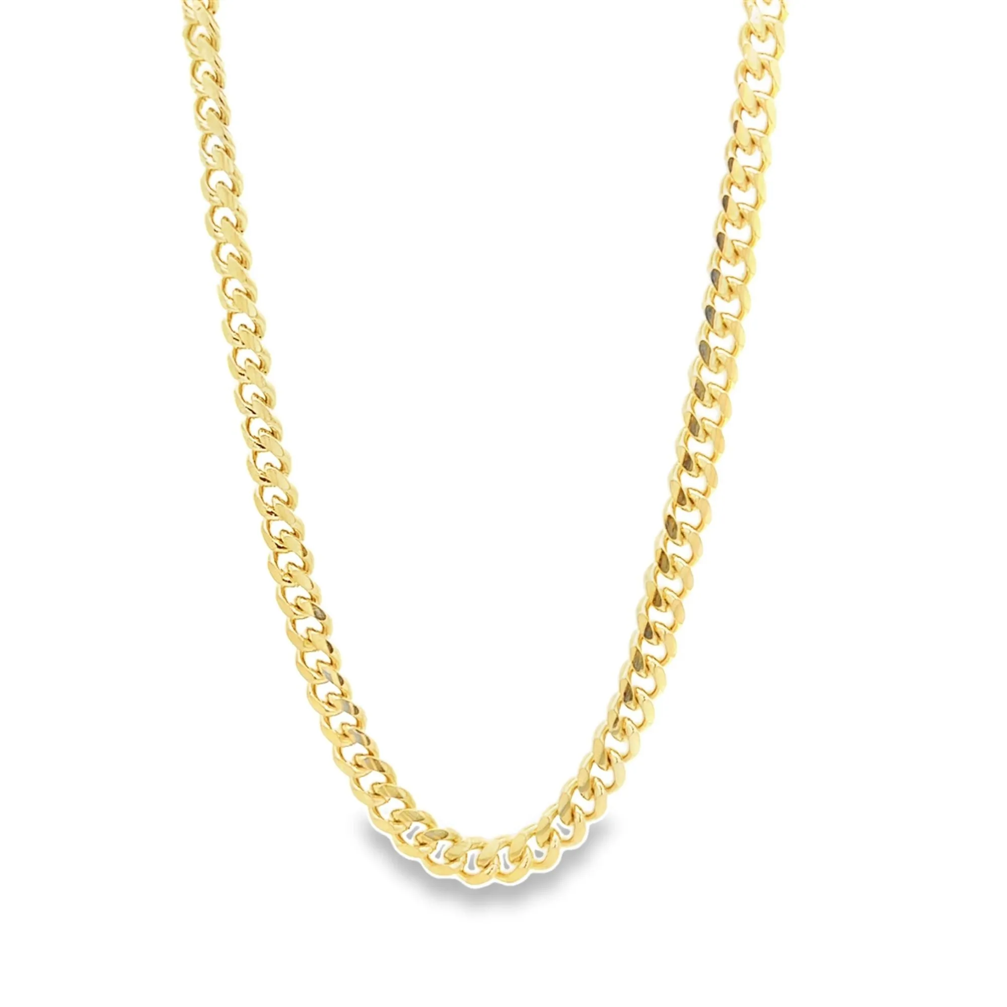 Miami Cuban Link Diamond Cut Chain (H41-H43/G239/G240/F133)