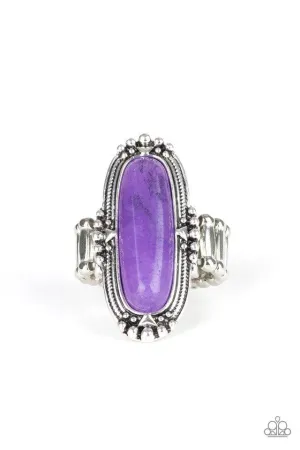 Paparazzi Ring ~ Desert Tranquility - Purple