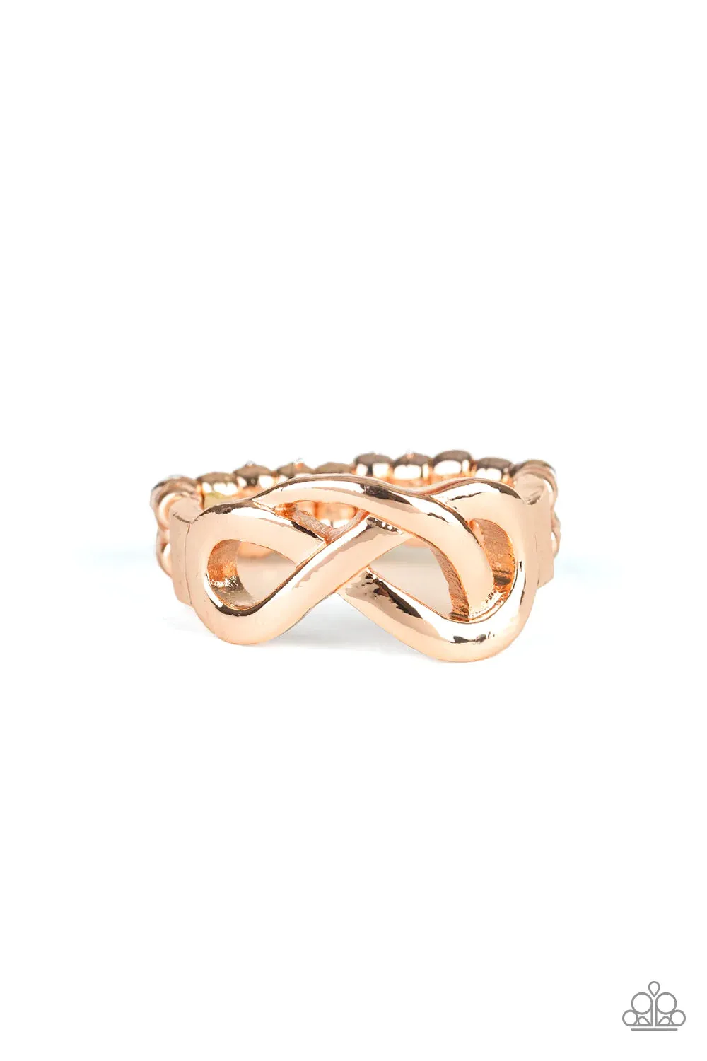 Paparazzi Ring ~ Infinitely Industrial - Rose Gold