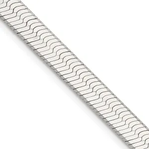 Sterling Silver 8mm Magic Herringbone Chain Necklace