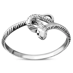 Sterling Silver Snake Ring