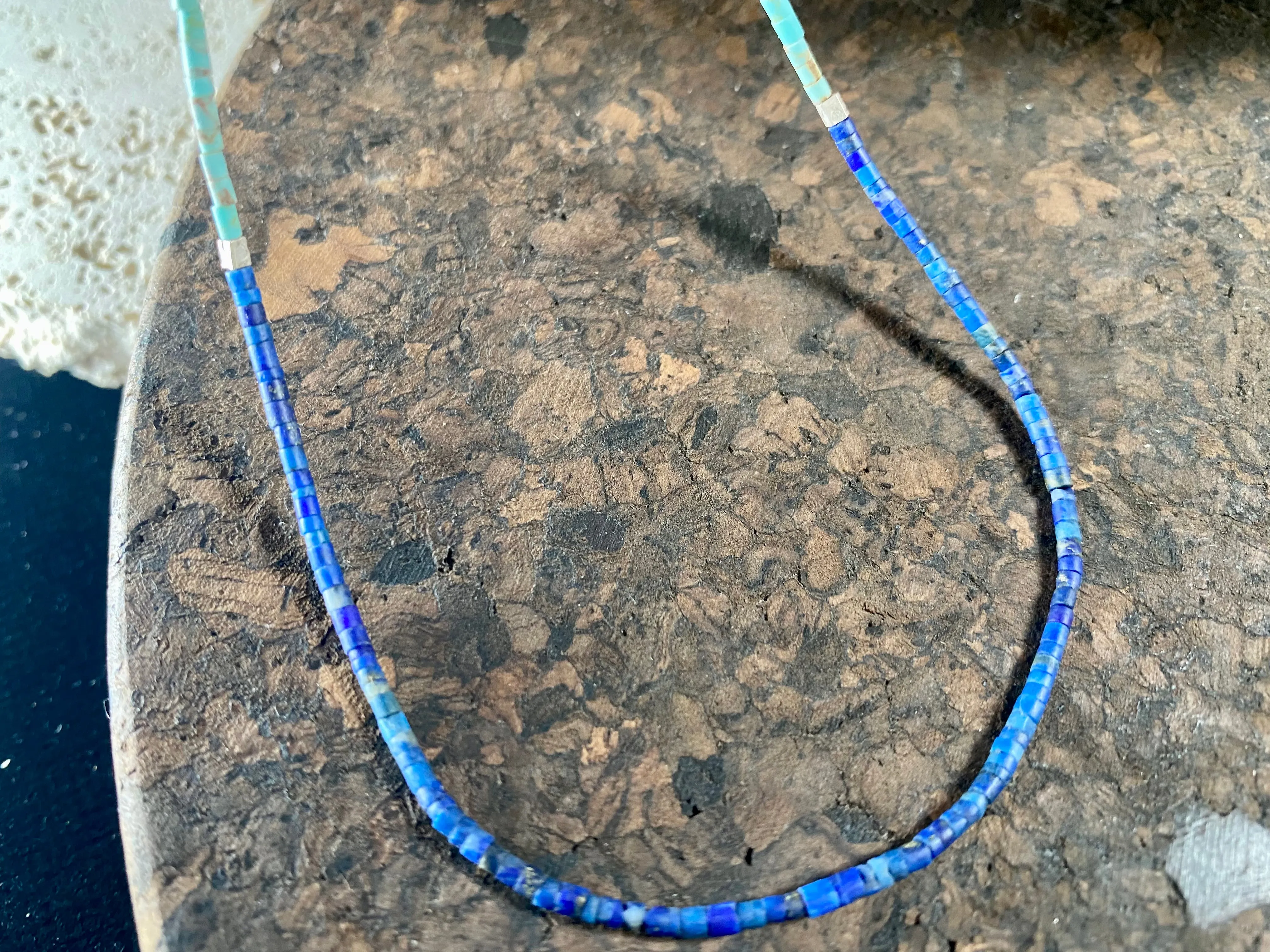 Turquoise & Lapis Necklace