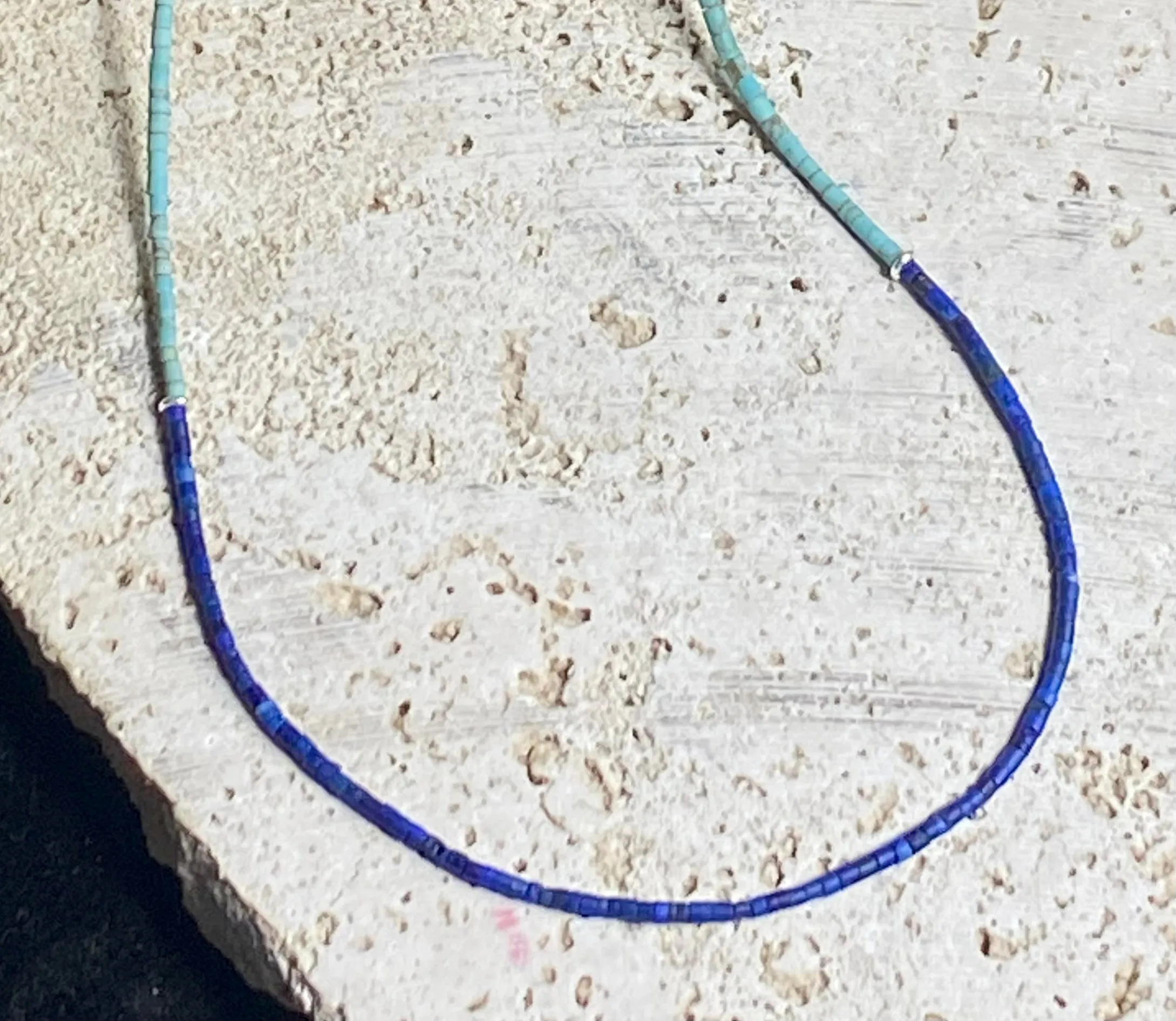 Turquoise & Lapis Necklace