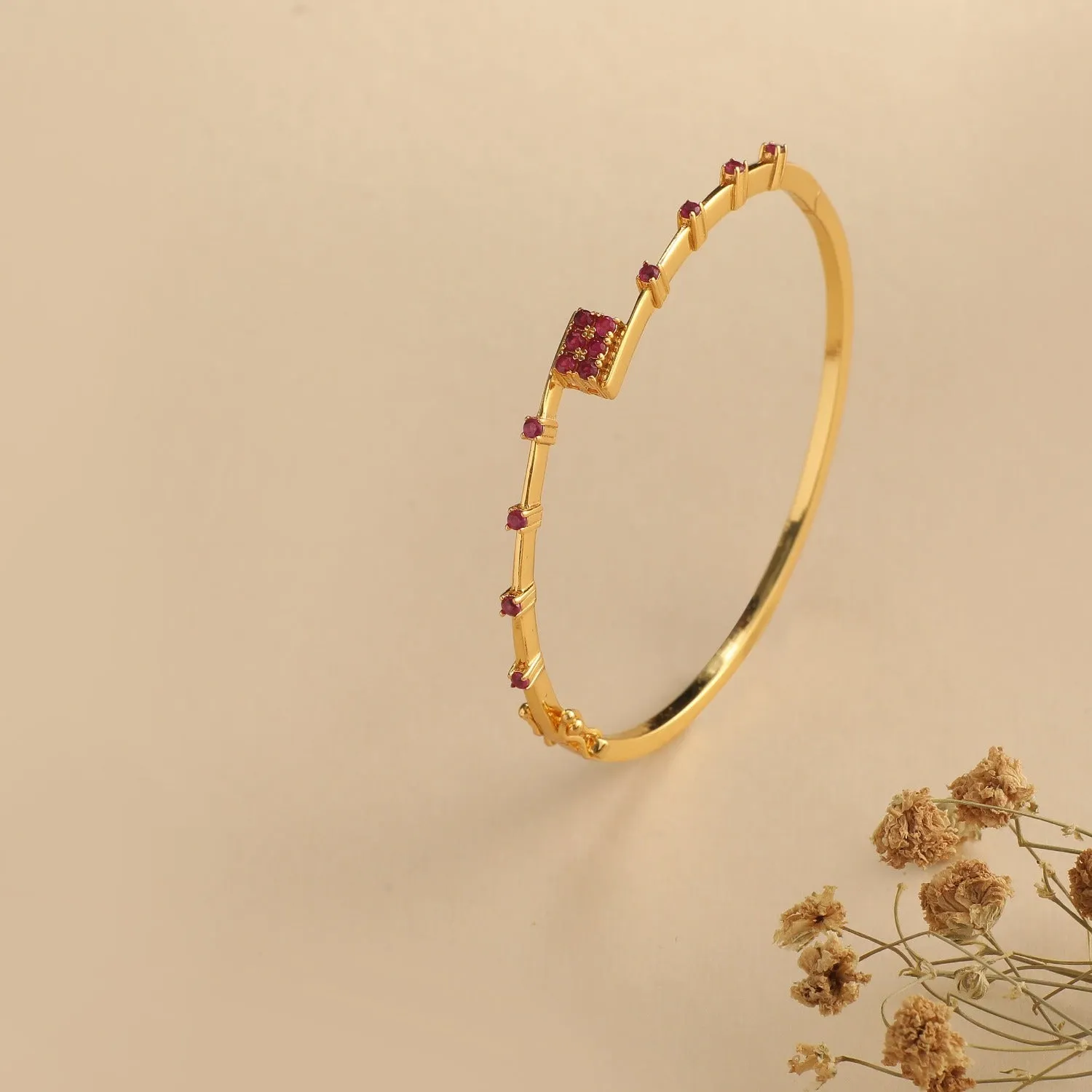 Twisted Delicate CZ Bracelet